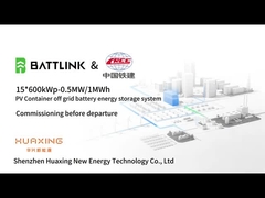 2.15MWH 768V 2800Ah System magazynowania energii słonecznej w kontenerach z komunikacją RS485