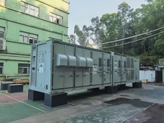 1.6MW panel słoneczny i 2 zestawy 500kw 1MWH BESS system odłączony od sieci