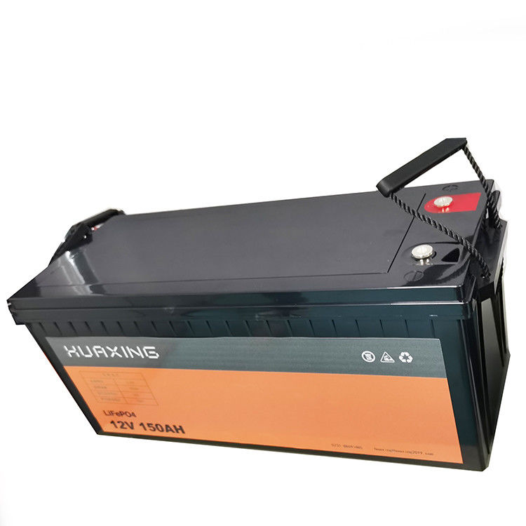 12.8v 150Ah Lifepo4 Deep Cycle Battery Rechargeable UPS MSDS